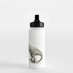 T-Rex Dinosaur Vomits Rainbow Water Bottle Gallery Image 2