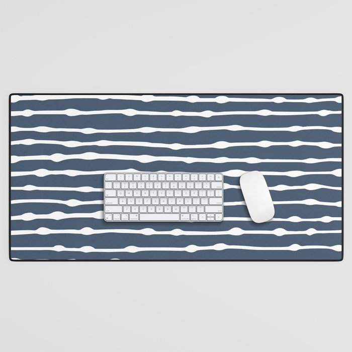 Khipu . Classic Blue Desk Mat Gallery Image 1