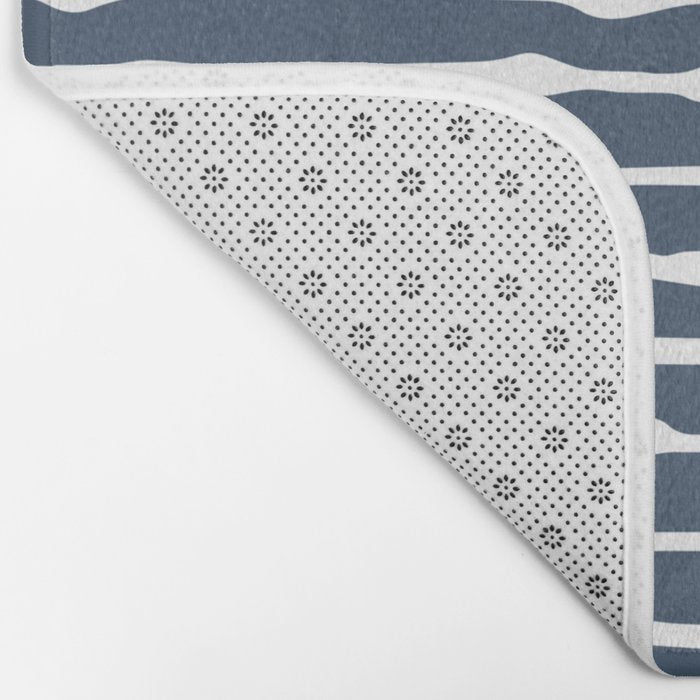 Khipu . Classic Blue Bath Mat Gallery Image 2