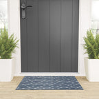 Khipu . Classic Blue Welcome Mat Gallery Image 3