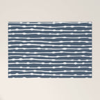Khipu . Classic Blue Welcome Mat Gallery Image 1