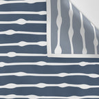 Khipu . Classic Blue Wall Tapestry Gallery Image 3