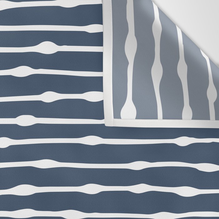 Khipu . Classic Blue Wall Tapestry Gallery Image 3