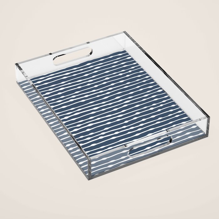 Khipu . Classic Blue Acrylic Tray Gallery Image 1