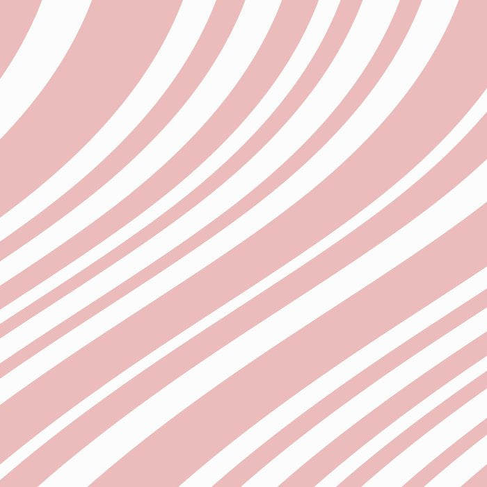 Wavy Stripes XXIX - Blush Pink Coffee Mug Gallery Image 2