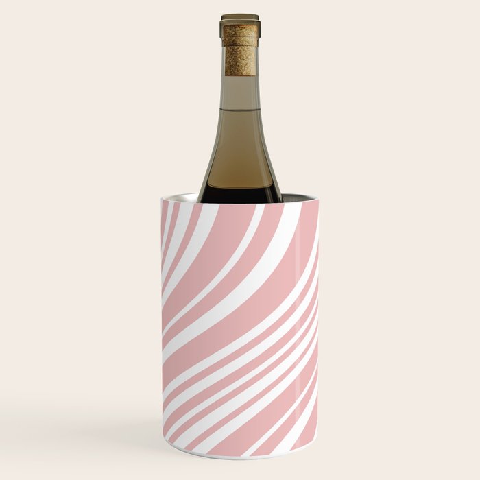 Wavy Stripes XXIX - Blush Pink Wine Chiller Gallery Image 3