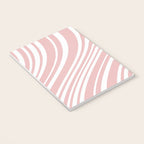 Wavy Stripes XXIX - Blush Pink Notebook Gallery Image 3