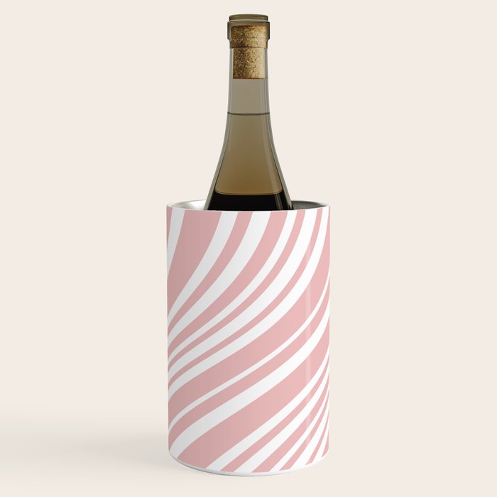 Wavy Stripes XXIX - Blush Pink Wine Chiller Gallery Image 1