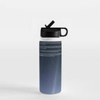 Pale Blue Dot â Voyager 1 (2020 rev.), quote Water Bottle Gallery Image 1