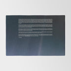 Pale Blue Dot â Voyager 1 (2020 rev.), quote Rug Gallery Image 2
