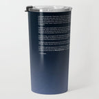 Pale Blue Dot â Voyager 1 (2020 rev.), quote Travel Mug Gallery Image 3