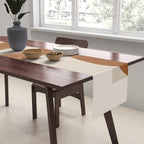 Minimal Geometric Shapes 227 Table Runner Gallery Image 2