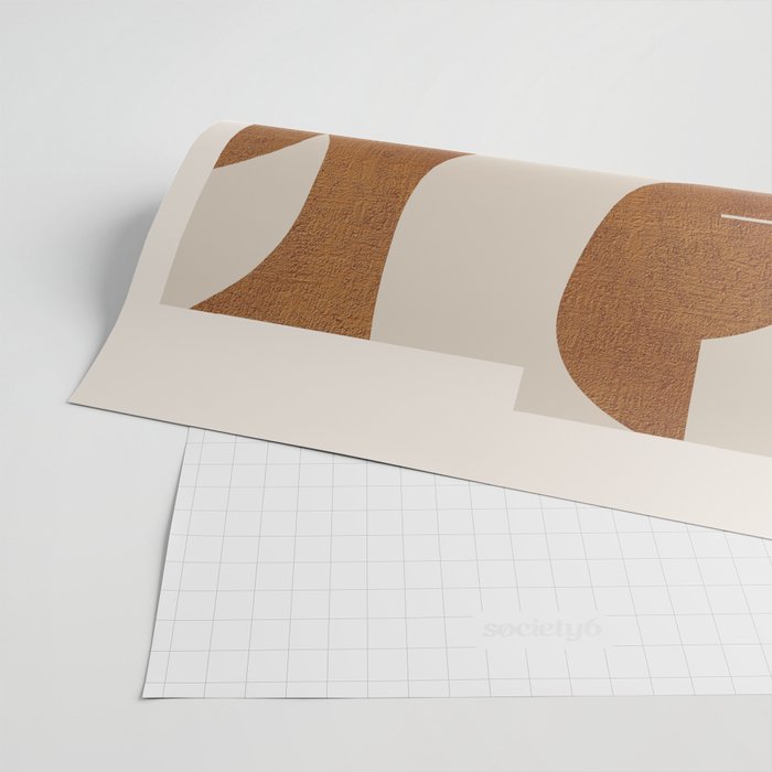 Minimal Geometric Shapes 227 Wrapping Paper Gallery Image 2
