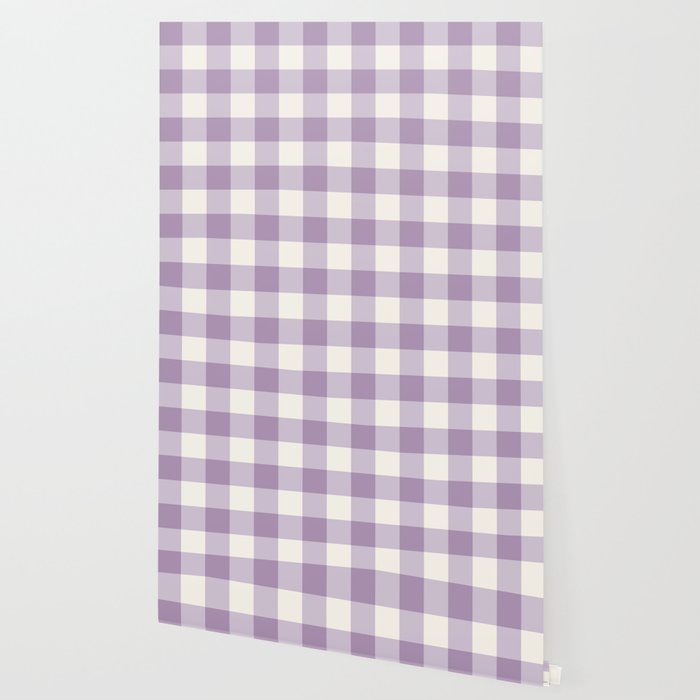 Lavender Gingham Wallpaper Gallery Image 2
