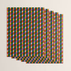 Retro Colorful Plaid Pattern Wrapping Paper Gallery Image 3