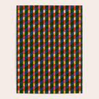Retro Colorful Plaid Pattern Poster Gallery Image 4