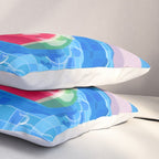 Cory cats in the swimming pool Pillow Sham Gallery Image 3