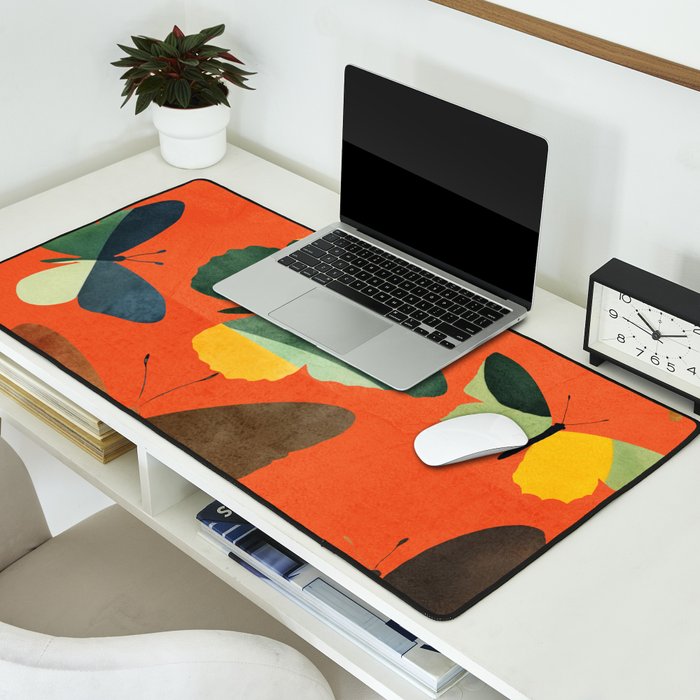 Beautiful Butterflies 3 Desk Mat Gallery Image 2
