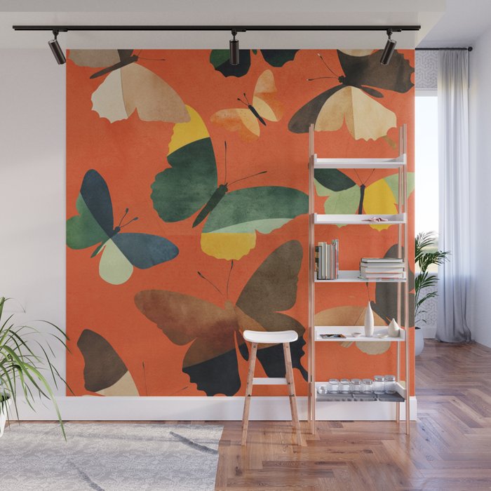 Beautiful Butterflies 3 Wall Mural Gallery Image 1