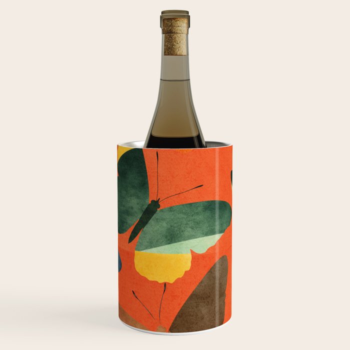 Beautiful Butterflies 3 Wine Chiller Gallery Image 1