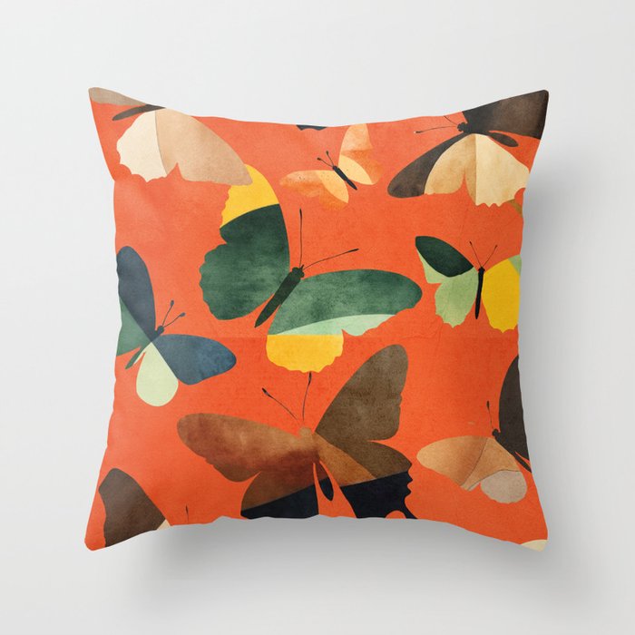 Beautiful Butterflies 3 Throw Pillow Gallery Image 6
