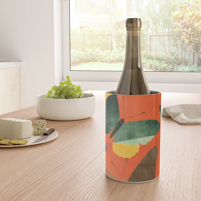 Beautiful Butterflies 3 Wine Chiller Gallery Image 4