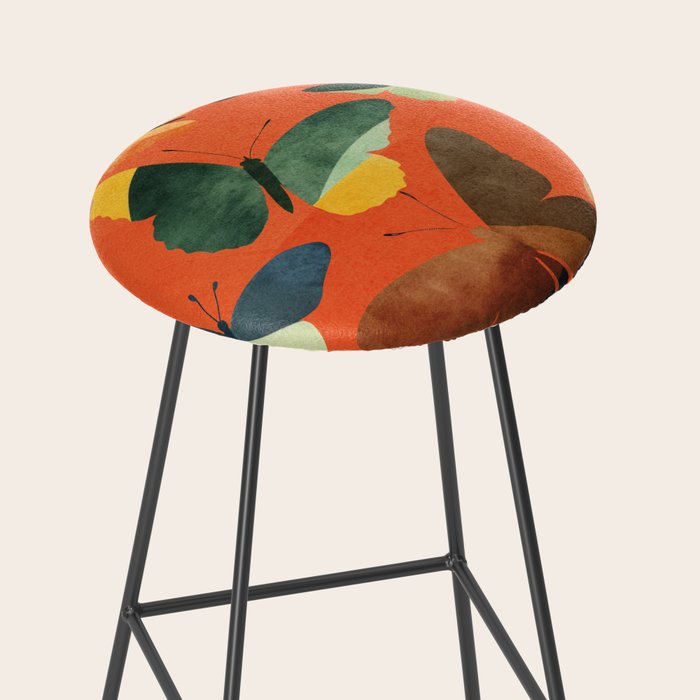 Beautiful Butterflies 3 Stool Gallery Image 2