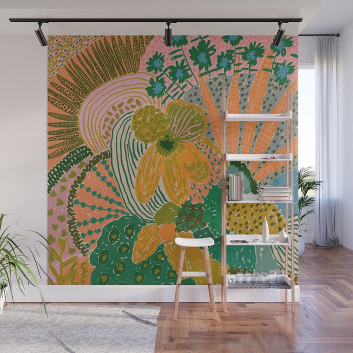 In Bloom #2 Wall Mural Gallery Image 1