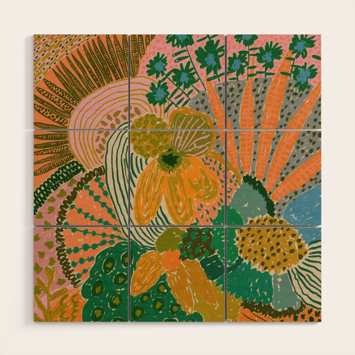 In Bloom #2 Wood Wall Art Gallery Image 1