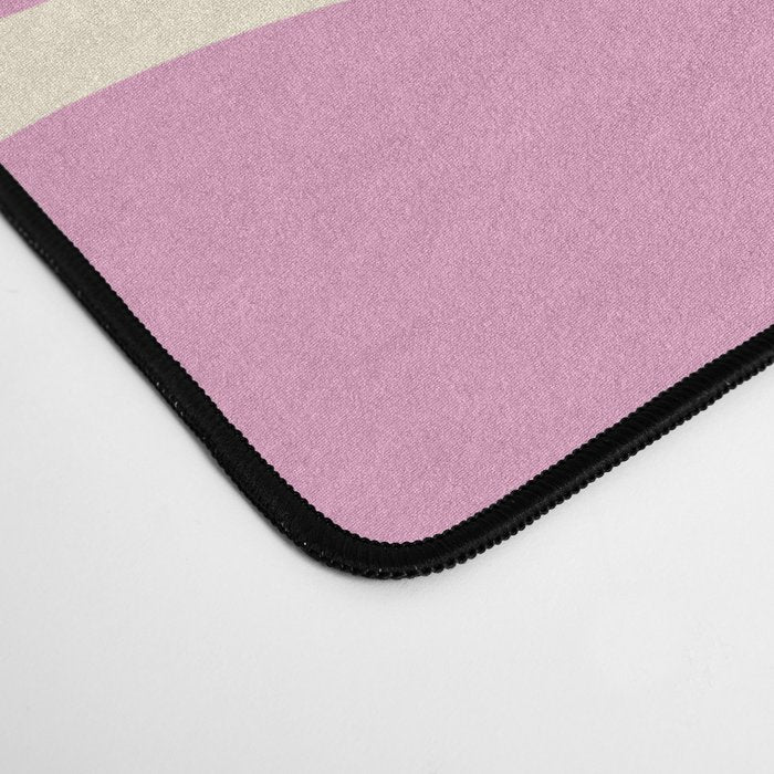 Big Daisy - Groovy Flower - Pink and Orange Desk Mat Gallery Image 4