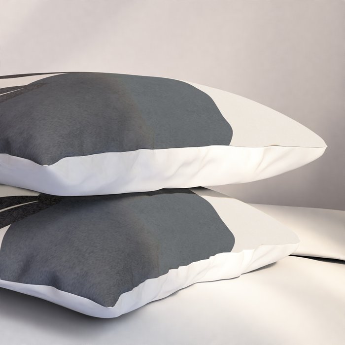 Modern Abstract Minimal Shapes Branches Art 5 Pillow Sham Gallery Image 3