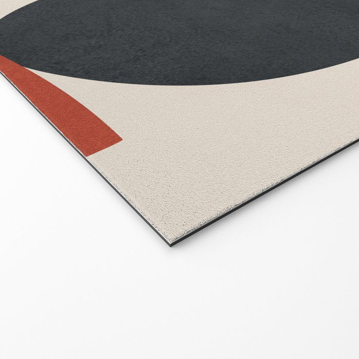 Modern Abstract Minimal Shapes Branches Art 5 Welcome Mat Gallery Image 2