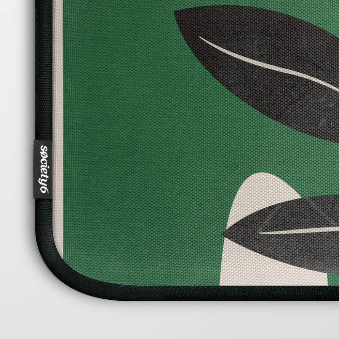 Modern Abstract Minimal Shapes Branches Art 5 Laptop Sleeve Gallery Image 3