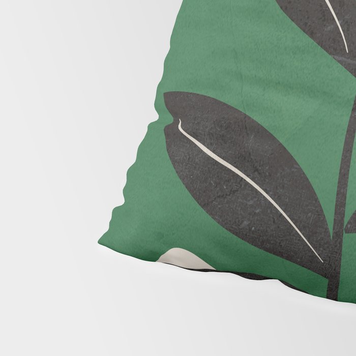 Modern Abstract Minimal Shapes Branches Art 5 Pillow Sham Gallery Image 4