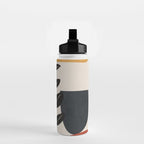 Modern Abstract Minimal Shapes Branches Art 5 Water Bottle Gallery Image 2