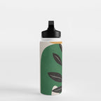 Modern Abstract Minimal Shapes Branches Art 5 Water Bottle Gallery Image 3