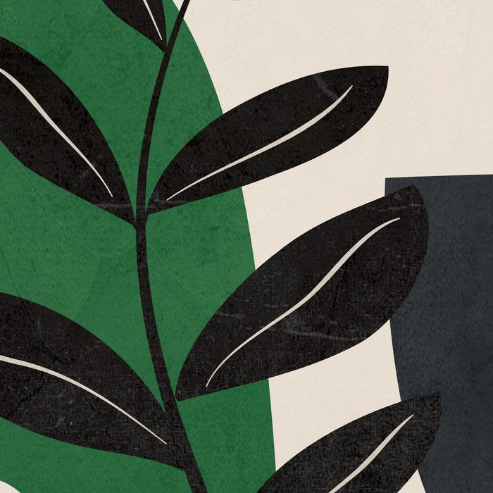 Modern Abstract Minimal Shapes Branches Art 5 Coffee Mug Gallery Image 2