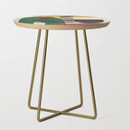 Modern Abstract Minimal Shapes Branches Art 5 Side Table Gallery Image 1