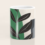 Modern Abstract Minimal Shapes Branches Art 5 Coffee Mug Gallery Image 4