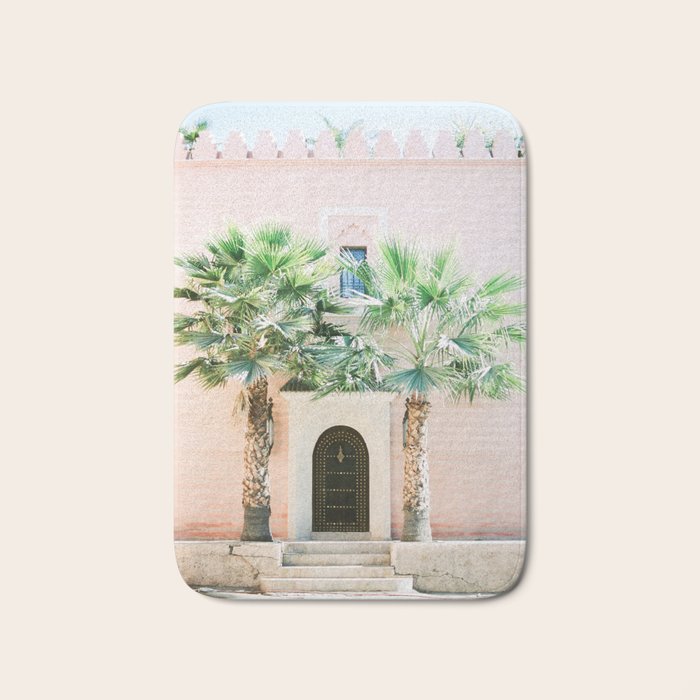 Magical Marrakech | Travel photography Morocco | Pastel colored. Bath Mat Gallery Image 1