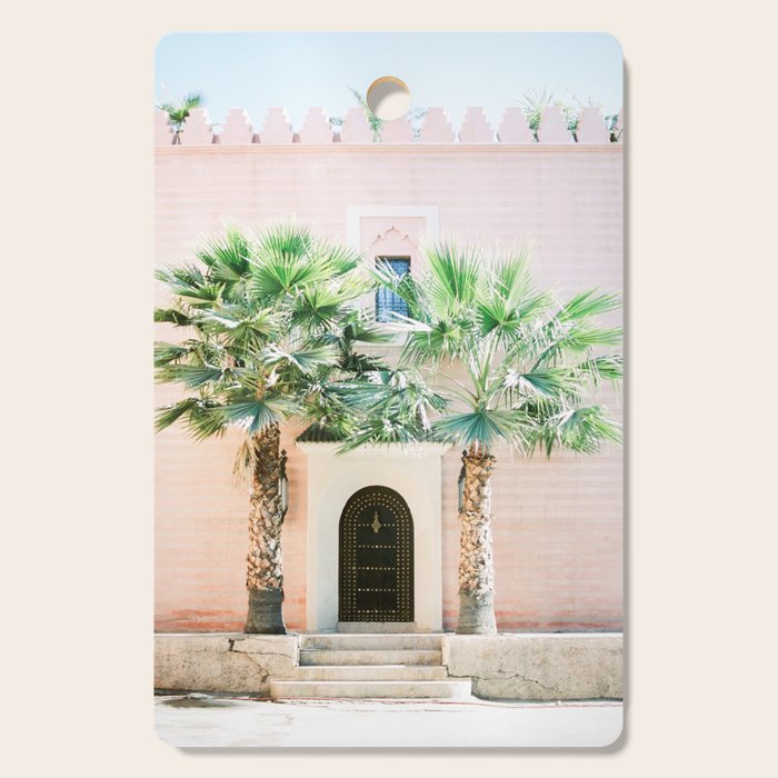 Magical Marrakech | Travel photography Morocco | Pastel colored. Cutting Board Gallery Image 1
