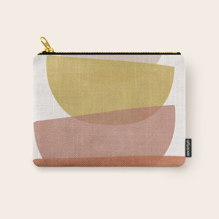 Abstract Minimal Shapes V Carry All Pouch Gallery Image 1