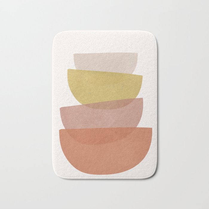 Abstract Minimal Shapes V Bath Mat Gallery Image 1
