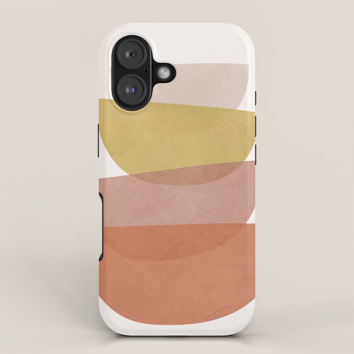 Abstract Minimal Shapes V iPhone Case Gallery Image 1