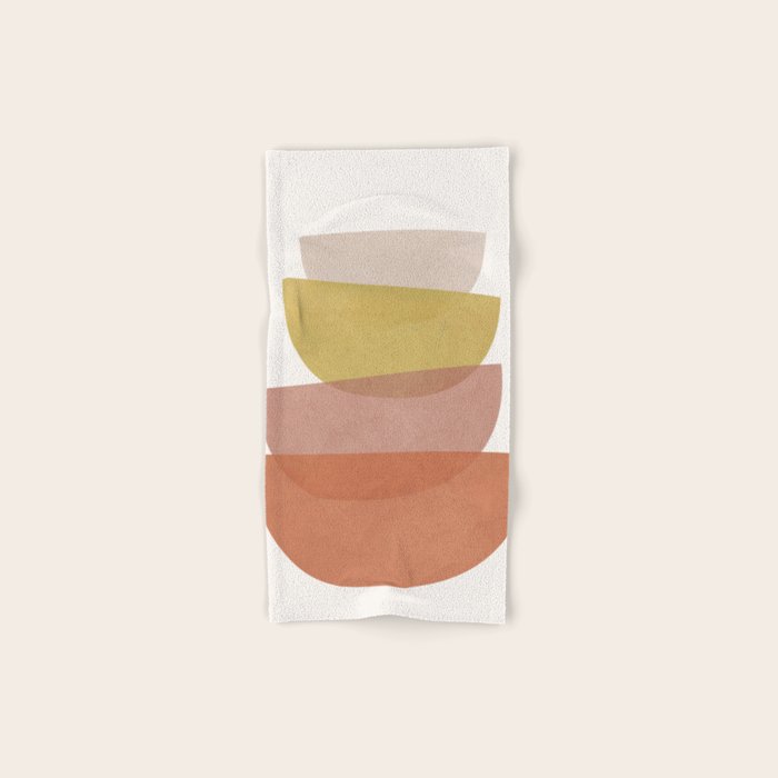 Abstract Minimal Shapes V Bath Towel Gallery Image 1