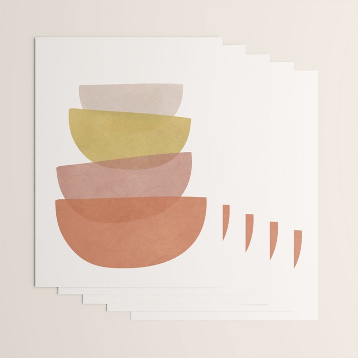 Abstract Minimal Shapes V Wrapping Paper Gallery Image 3