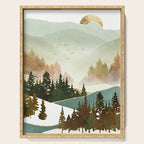 Fall Morning Serving Tray Gallery Image 1