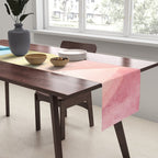 Lake beneath the towering hills Table Runner Gallery Image 2