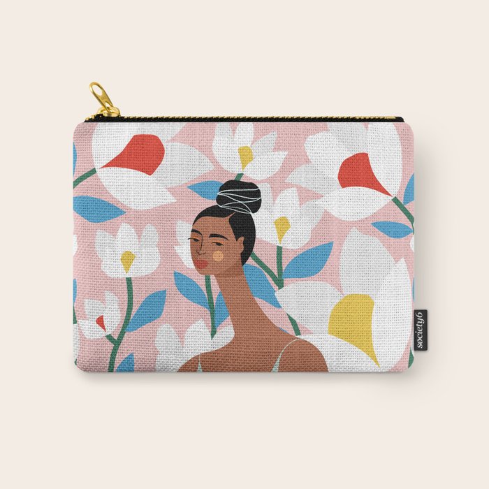 Boho Top Knot Carry All Pouch Gallery Image 1