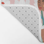 Boho Top Knot Bath Mat Gallery Image 2